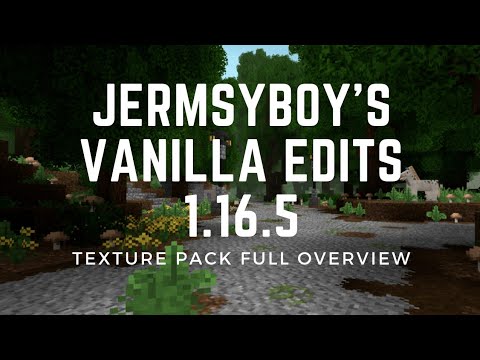 YoshiKiller - JermsyBoy's Vanilla Edits - Full Resource Pack Overview | Minecraft Java 1.16.5
