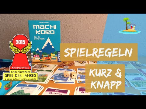 🎲🏠 Machi Koro - Spielanleitung / Spiel des Jahres 2015 Nominierung