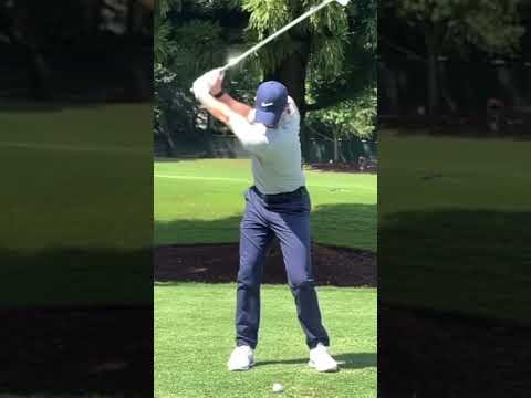 Rory McIlroy Iron Swing Face On