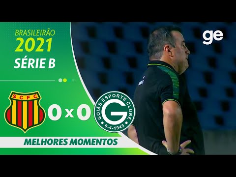 Gols e lances de Sampaio Corrêa x Goiás