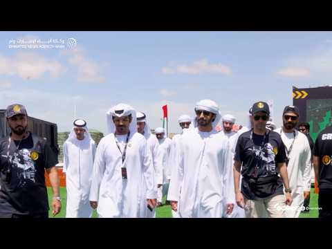 زايد بن سيف بن زايد يشهد انطلاق بطولة الألعاب العالمية لـ"الإيرسوفت" في أبوظبي 