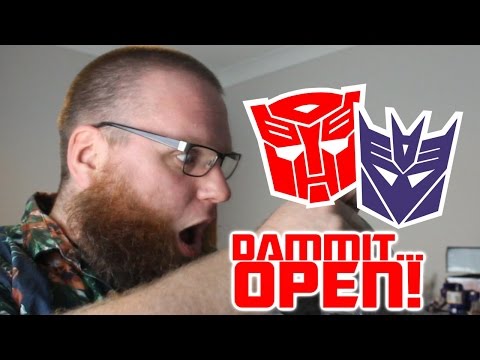 Dammit, Open!! A quick vintage Transformers Unboxing!