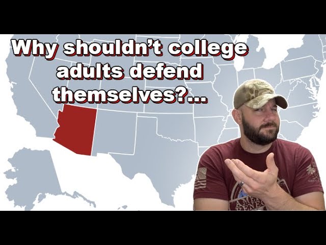 AZ is Constitutional Carry... Why would it be a problem for Campus Carry? As usual, it is...