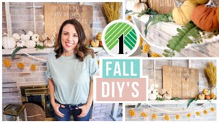 Fall High End Dollar Tree DIYs