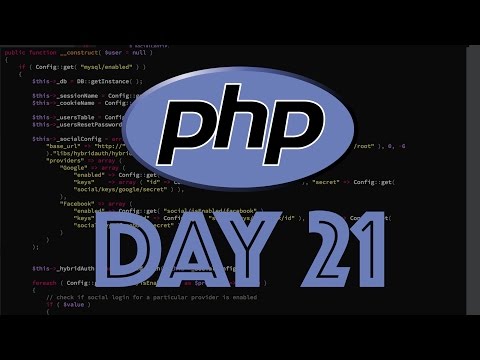 PHP Web Framework Day 21 Documenting The Project Part 4 maybe boring