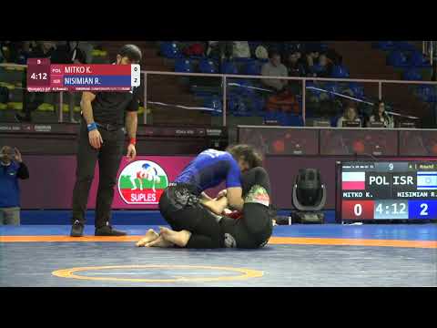 Round 1 Women's GP No-Gi - 71 kg: K. MITKO (POL) v. R. NISIMIAN (ISR)