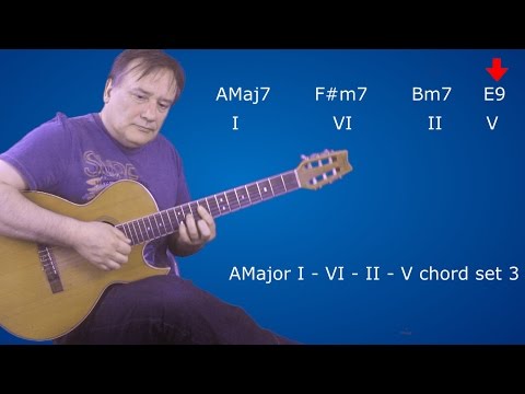 Drop Two Voicings Uncovered Lesson 6 - Playing Up The Neck & Through A Chord Progression