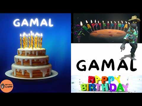 GAMAL Happy Birthday Song and Dance - It's Your Birthday - Happy Birthday to You GAMAL
