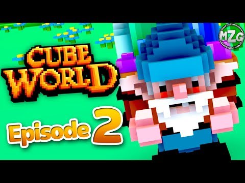 Cube World Gameplay Walkthrough Part 2 - Saving Gnomes!