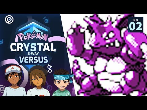 Pokemon Crystal Randomizer Nuzlocke Versus w/ Sacred & Supra - Part 2