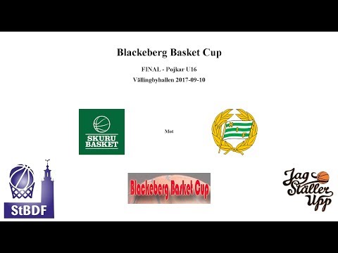 Skuru Basket (P02) mot Hammarby Basket - FINAL - 2017-09-10