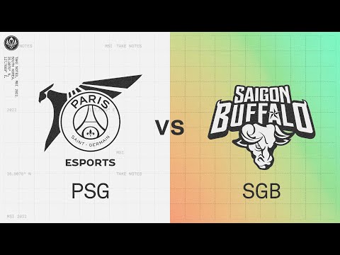 PSG vs. SGB | 2022 MSI Rumble Stage Day 1 | PSG Talon vs. Saigon Buffalo Esports