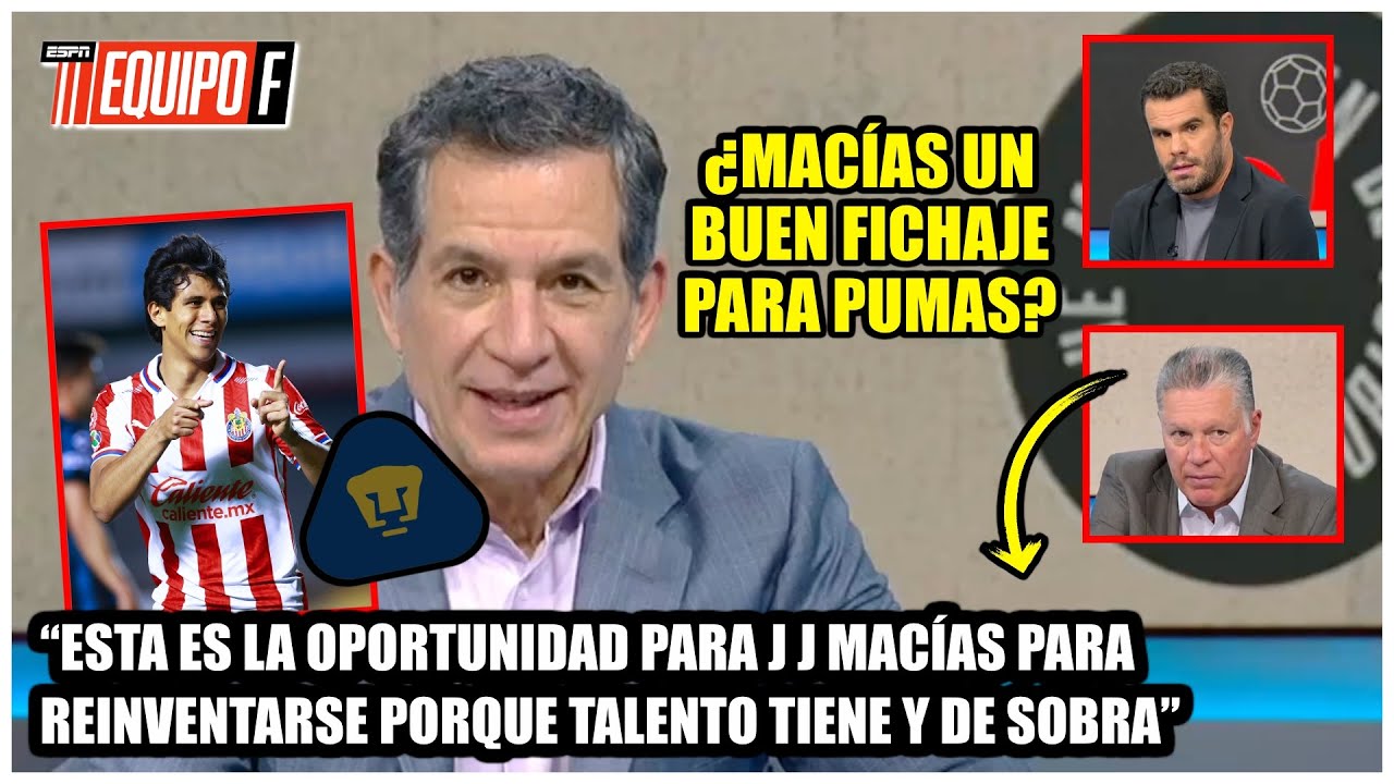 J J Macías tuvo oportunidades para lucirse y NO SUPO APROVECHARLAS ¿En Pumas alcanzará? | Equipo F