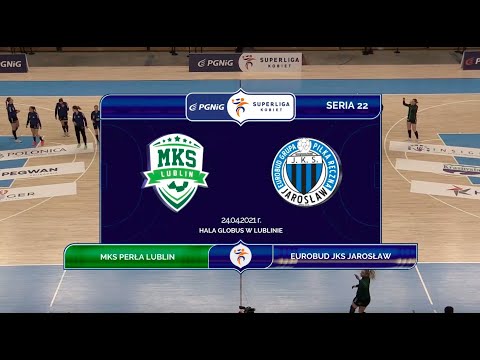 22. seria MKS Perła Lublin - Eurobud JKS Jarosław [skrót]