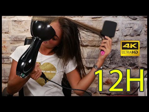 RUIDO BLANCO RELAJANTE PERFECTO PARA DORMIR - Secador de pelo 4k de 12 horas