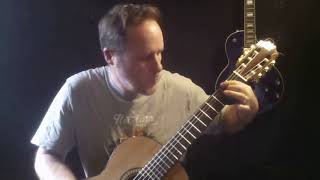 New Classical Guitar video - Bach's Allemande .