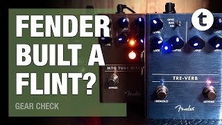 Video thumbnail for New Fender Pedals | MTG Tube Distortion, Tre-Verb, Lost Highway Phaser | Thomann by Thomann's Guitars & Basses