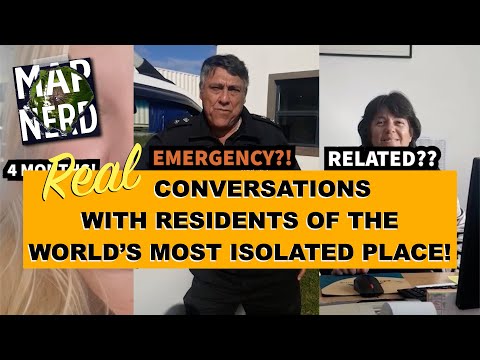 Answers about Life in the World's Most Isolated Town: Tristan Da Cunha. 4 MONTHS For Amazon!