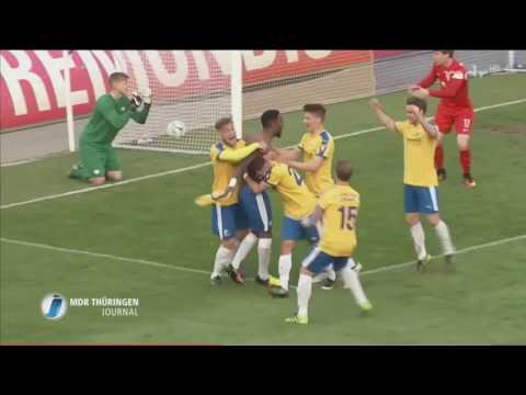 31.Spieltag RL Saison 16/17 FC Carl Zeiss Jena - RB Leipzig II