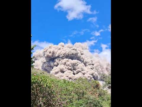🌋 ¡EXPLOSIÓN Y GASES en el Volcán Telica, Nicaragua!