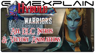 Hyrule Warriors - All DLC Character Entrances & Victory Animations