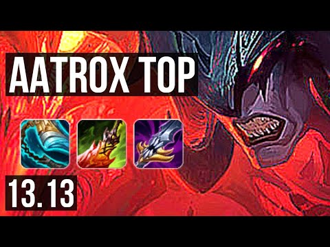 AATROX vs VAYNE (TOP) | 2.9M mastery, 1500+ games, 6 solo kills, 17/4/10 | EUW Master | 13.13