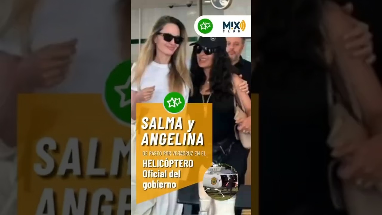 Salma Hayek y Angelina Jolie vinieron por un café…