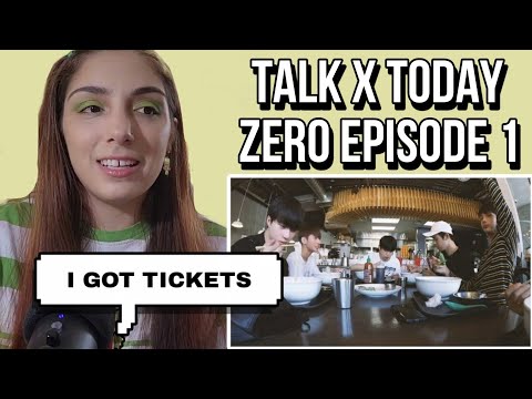 TXT (투모로우바이투게더) ‘TALK X TODAY : ZERO ’ EP.1 (+ GOT CONCERT TICKETS) | TOMORROW X TOGETHER REACTION