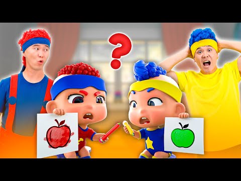 Red Yes! Green Yes! Fruit Colors with Baby DB | D Billions Kids Songs