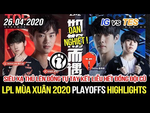 [LPL 2020] IG vs TES Game 4 Highlights | Jackeylove trả ơn ác vãi nồi, mối thù càng thêm sâu đậm