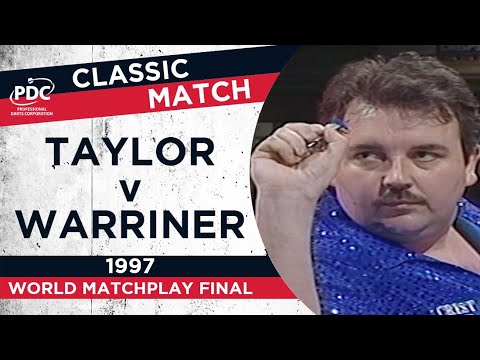 Taylor v Warriner - 1997 World Matchplay Final - Extended Highlights