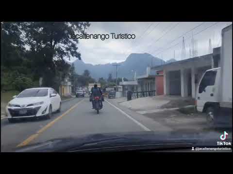 Ruta a Jacaltenango, carretera Interamericana, aldea Camojá, La Democracia, Huehuetenango.