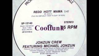 Jonzun Crew Feat Michael Jonzun - Redd Hott Mama (12" Electro-Funk 1985)