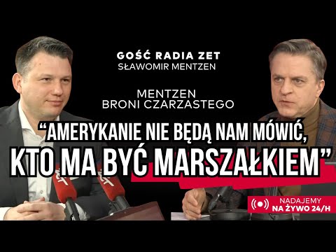 Koalicja Konfederacji z PiS?  Jest jeden warunek. Mentzen o Czarzastym: "To nasz postkomunista"