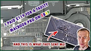 I Paid £119 For A Broken Macbook Pro A1502... This Is What The Seller Sent Me! Classic eBay Shambles