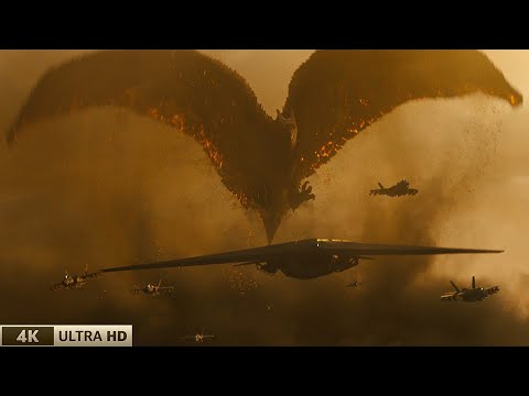 Rodan | v. Fighter Jets | Godzilla : King of The Monsters (CLIP)