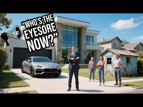 They Said My Shed Was ‘An Eyesore’—So I Built a Mansion Next Door and Blocked Their View!