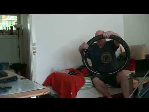 MongoTV_4966 - SKIFTER CYKELSLANGE PÅ MIT CYKEL BAGHJUL EFTER 4 MÅNEDER