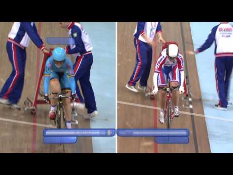 BELMANS - BALABOLINA Womens Omnium Time Trial 2013 UCI World Track Championships