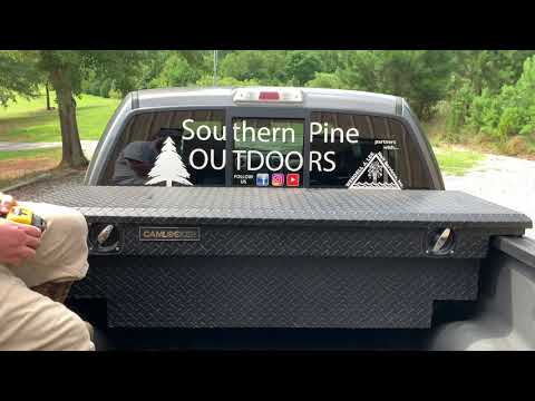 CAM LOCKER CROSSOVER TOOL BOX INSTALL & DIMENNSIONS