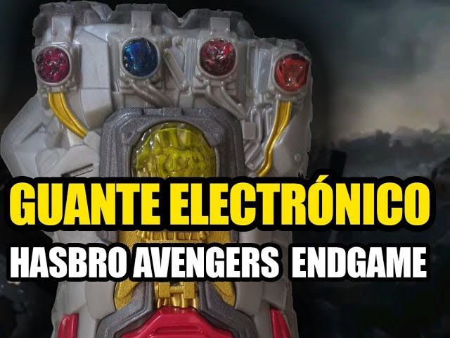 Vídeo relacionado con Marvel Avengers: Endgame - Guante del Infinito de Color Rojo - Guante electrónico para Juego de rol con Luces y Sonidos - Juguetes Infantiles de superhéroes
