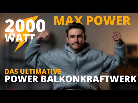 2000 Watt Balcony Power Plant - Avoid these mistakes #balconypowerplant #photovoltaics