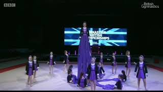 Dynamite Rockets performing at British championships