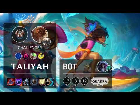 Taliyah Bot vs Kai'Sa -  EUW Challenger