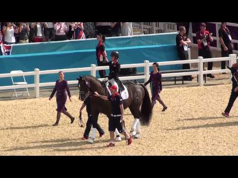 Olympic Prize-Giving for the London 2012 Dressage Individual Medals - Kur