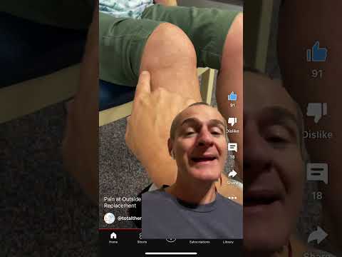 Sharp Pain 🔪🔪 at Outside of 🦵 Knee Replacement