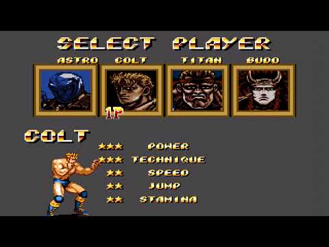 Streets of Rage 2: SlamMasters - Lucky Colt playthrough