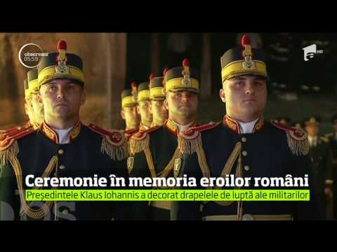Ceremonie impresionantă la Mausoleul de la Mărăşeşti