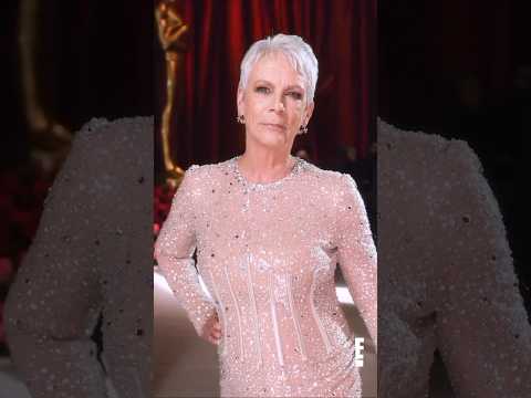 When Jamie Lee Curtis called me “dad” 😂😂 #jamieleecurtis #iconic #livefrome #glambot #oscars #bts