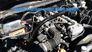 Chevy Tracker will not start again, let's see what's wrong